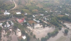 Inundație controlată în județul Galați Foto: Mediafax.ro
