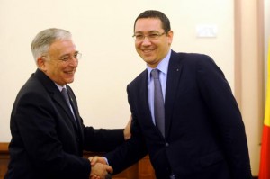 Victor Ponta și Mugur Isărescu Foto: jurnalul.ro