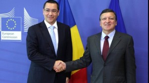 Președintele CE Jose Manuel Barosso și premierul României Victor Ponta Foto: dcnews.ro