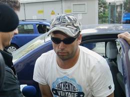 Marcel Lazăr Lehel, la arestarea din august 2011 Foto: ziare.cim