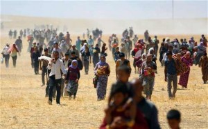 Refugiați yezidiți Foto: Getty Images